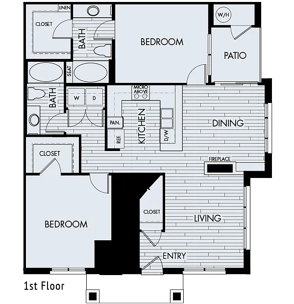 Floor plan Zenith Plan 2C