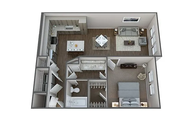 Floor plan Paris