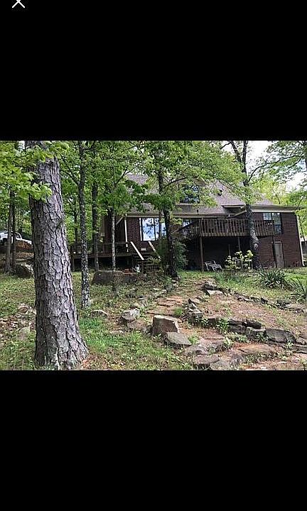 Back view of home