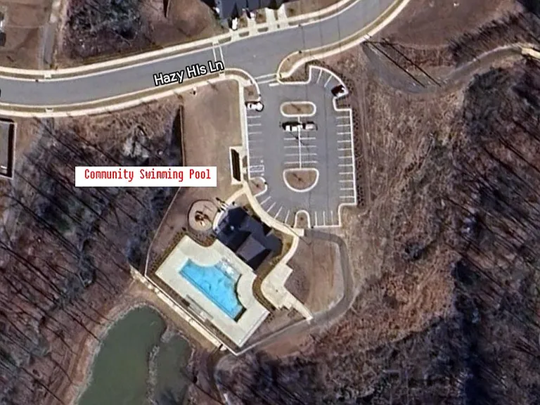 Community pool access for family.