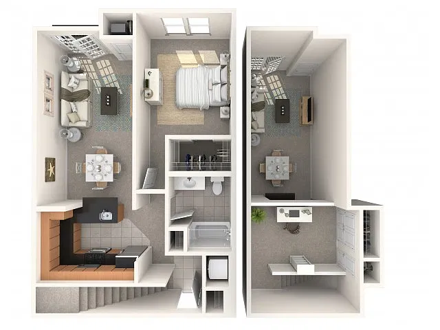 Floor plan A18