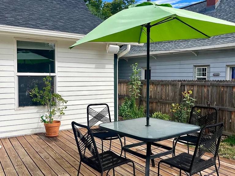 Back deck