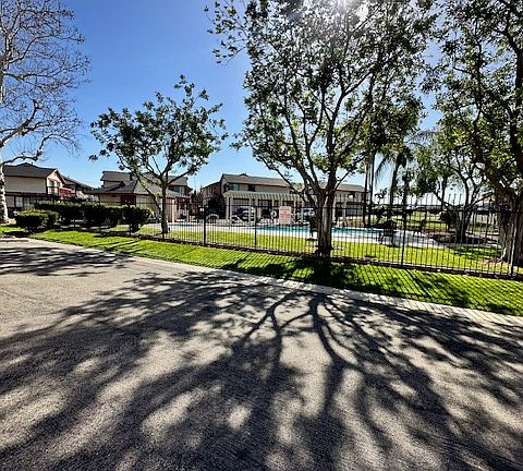 Beautiful landscaping and pool area