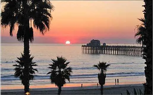 Take a stroll to the Oceanside Pier and restaurant