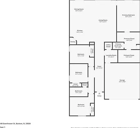 4 bed, 2.0 bath, 1936 sqft, $1,845 — Photo 2