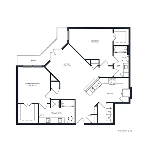 Floor plan B2