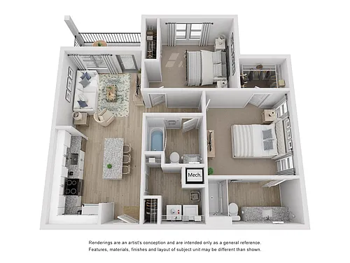 Floor plan B1