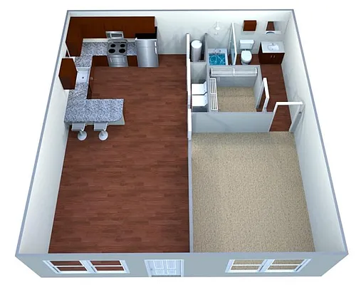 Floor plan Custom Deluxe III