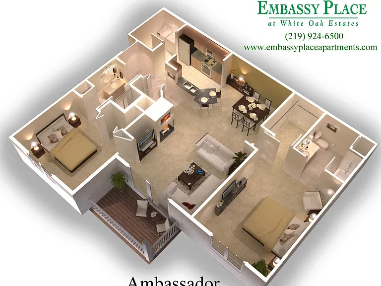 Embassy Place Apartments — Photo 8