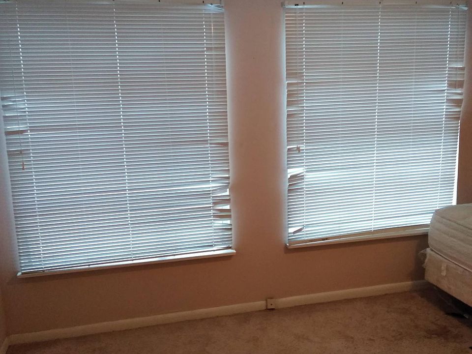 Windows in the bedroom
