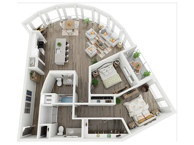 Floor plan Radiate