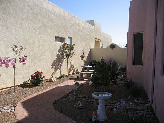 side yard off kitchen 