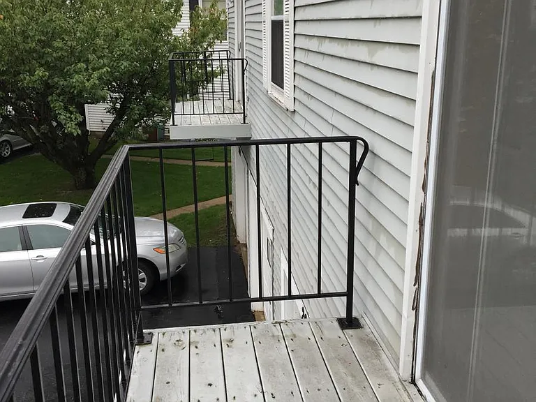 Balconies from master bedroom