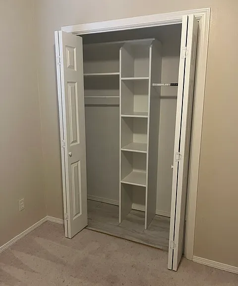 Bedroom #3 closet