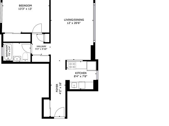 2nd image of 108 E 96th St Penthouse E
