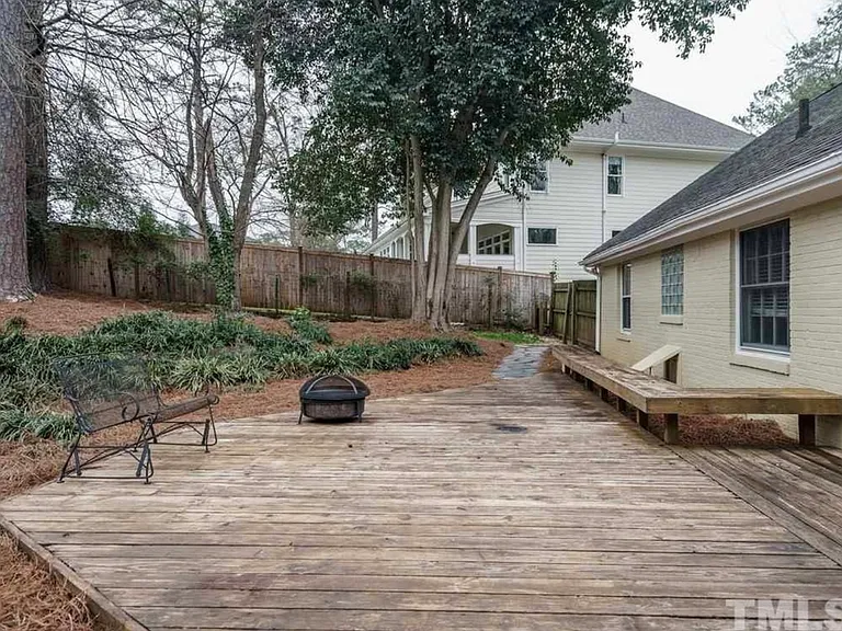 Back deck