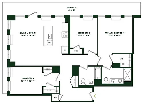 Floor plan C8W