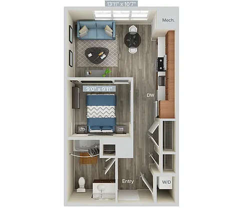Floor plan S1-541