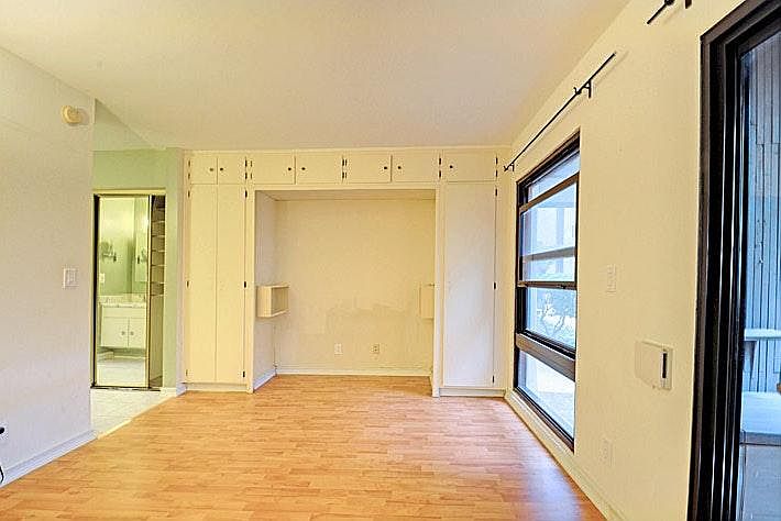 Bedroom has additional closet space