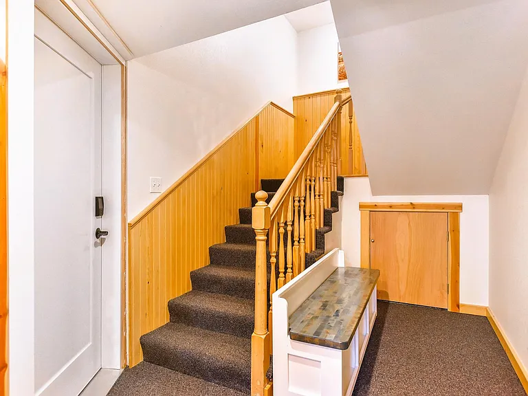 Stairway to main level