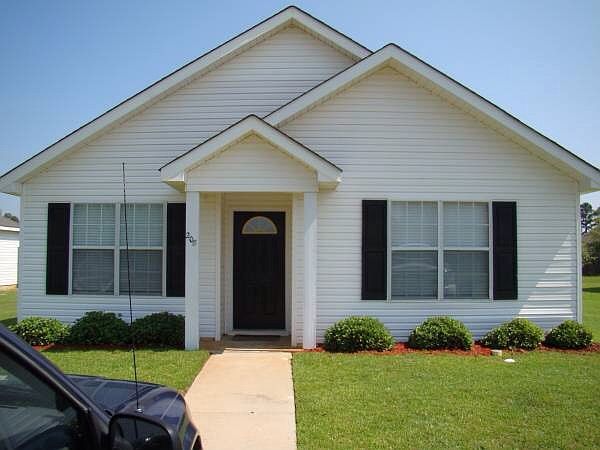 Front of home. 