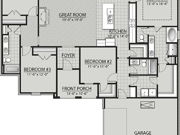 Ketty III A - Floorplan - DSLD Homes