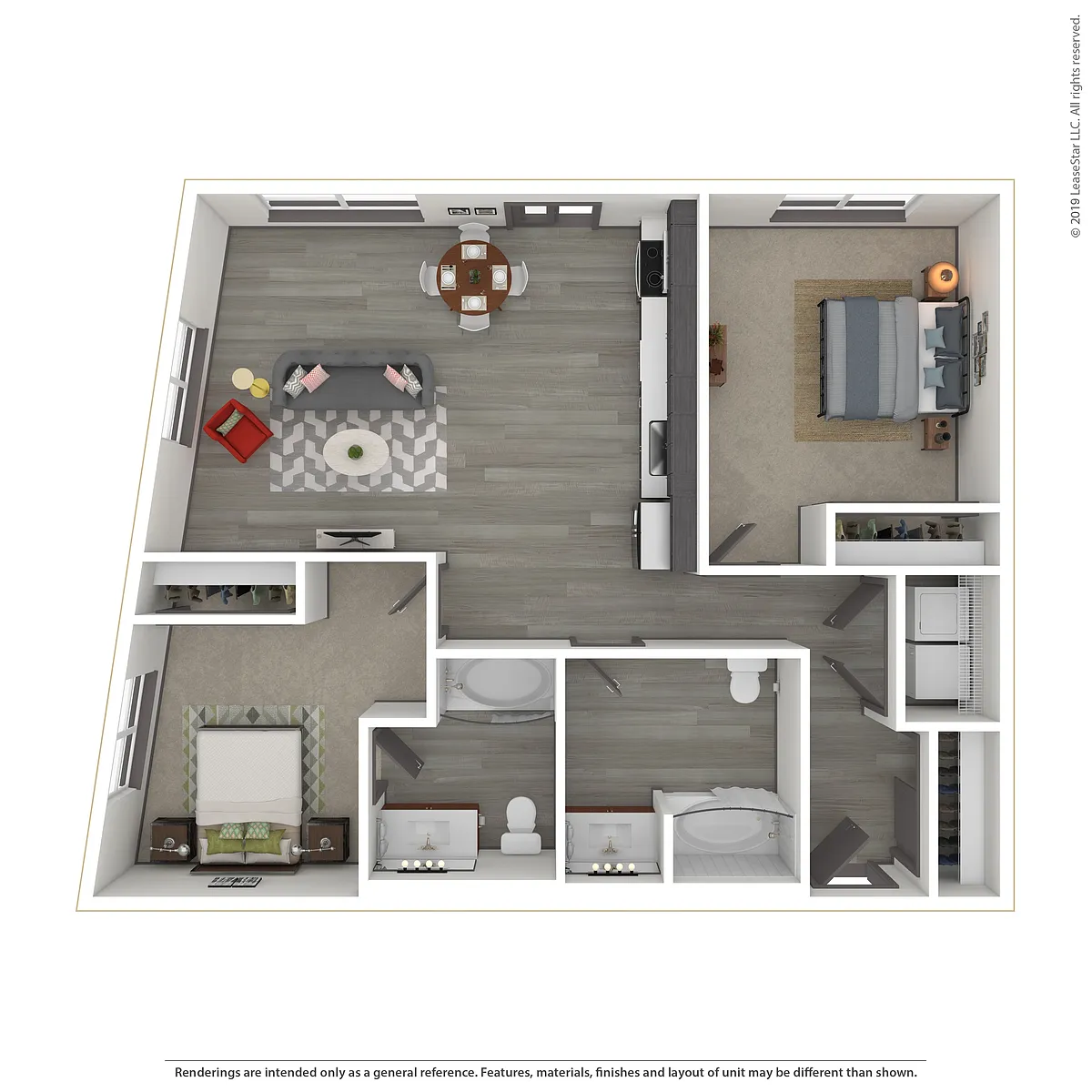 Floor plan Landing G