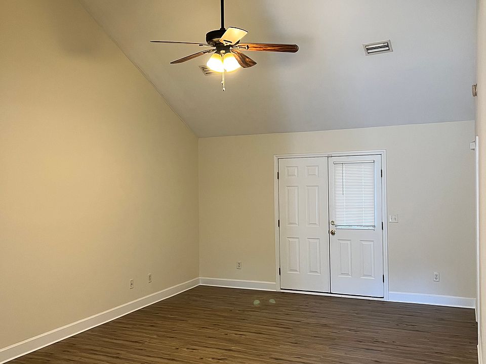Vaulted living room