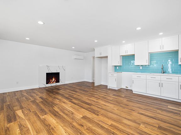 Living Area and Kitchen