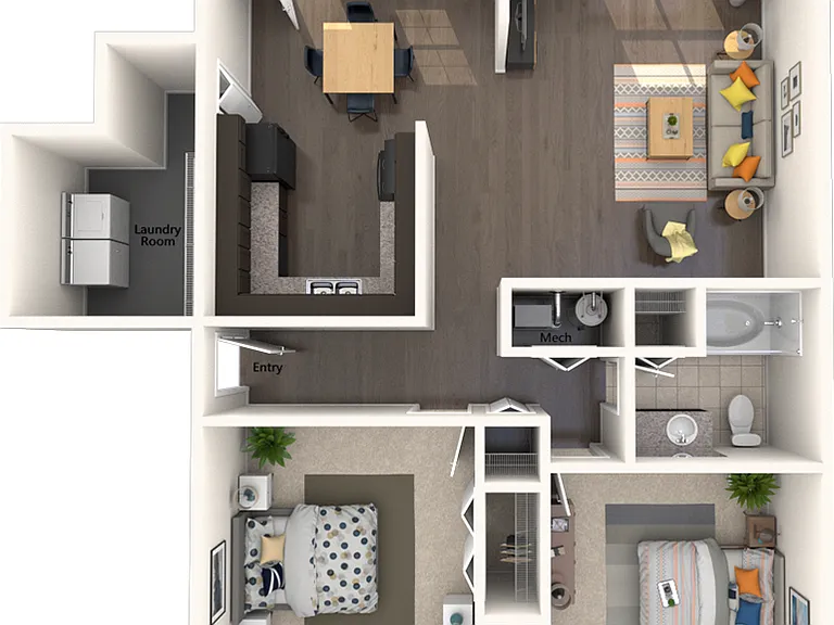 Fountain Square Apartments — Photo 35