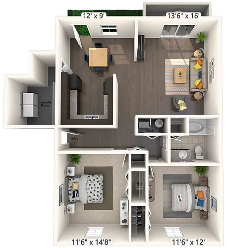 Floor plan B1