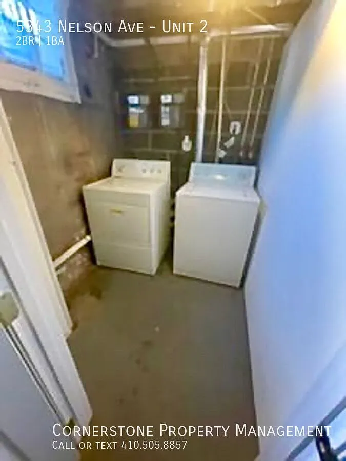 2 Bedroom: 1 Full Bath | $1195 | 5343 Nelson Ave Baltimore, MD 21215 Section 8 Accepted — Photo 3