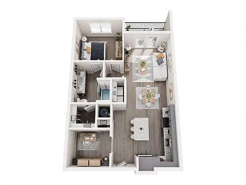 Floor plan A4 with Den
