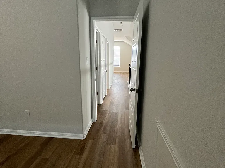 2 bedrooms & full bath upstairs
