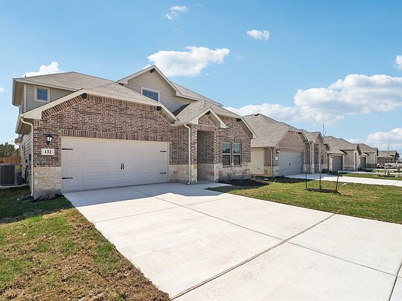 Front exterior of the Pearl floorplan at a Meritage Homes community.