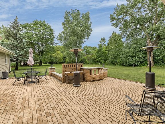 Massive brick paver patio!