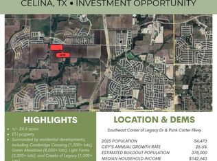 S Legacy Dr, Celina, TX 75009