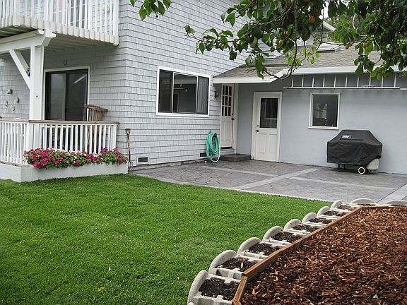 Back of garage