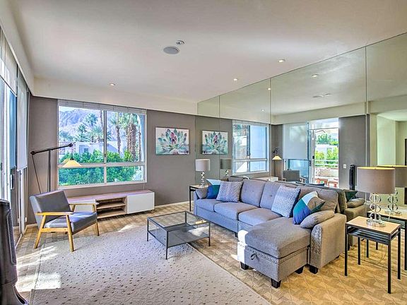 Comfortable seating in living room