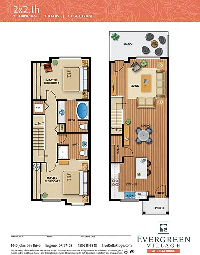 Floor plan 2.2 TH