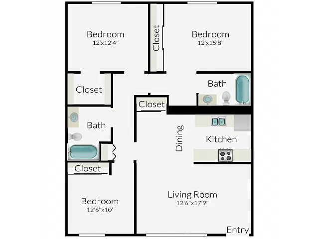 Floor plan 3X2