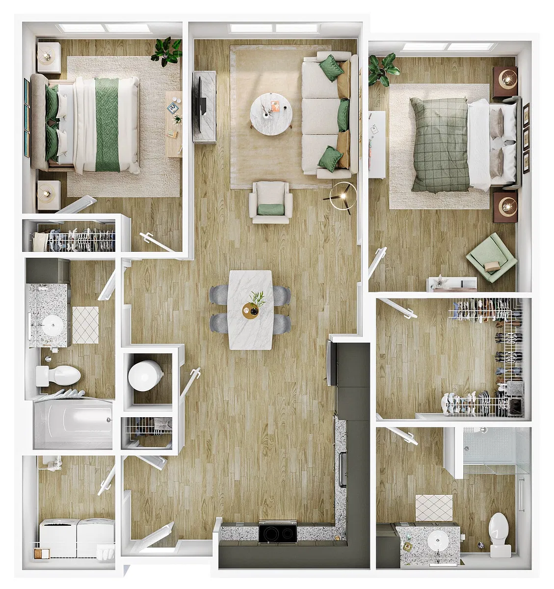 Floor plan Leslie
