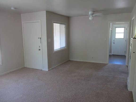 Front door and Dining space