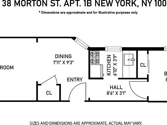 2nd image of 38 Morton St APT 1B