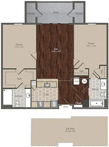 Floor plan BB1L