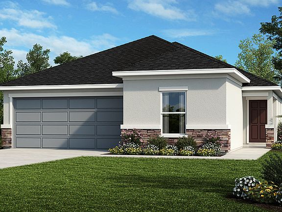 Exterior A with optional stone