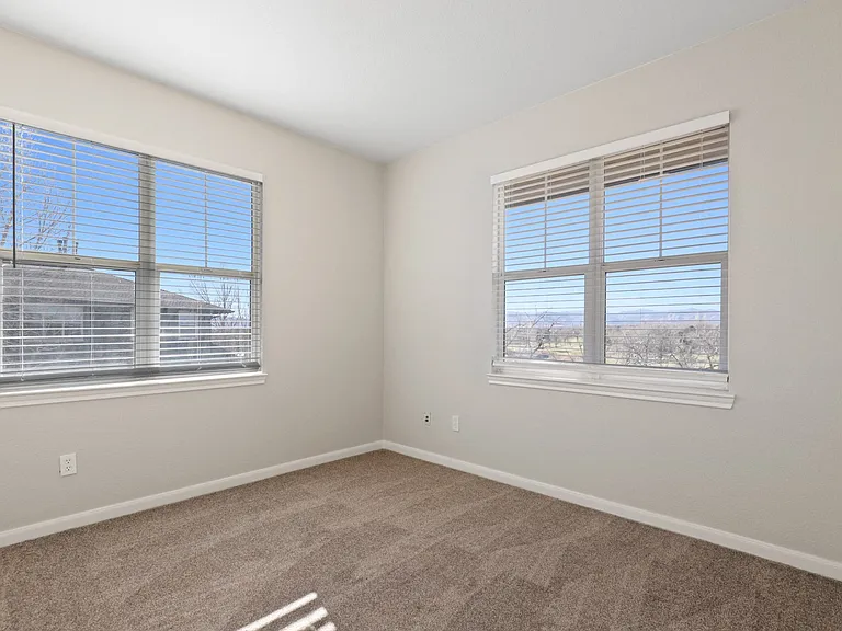 Large bedroom windows at Switchback on Platte Apartments in Littleton, CO