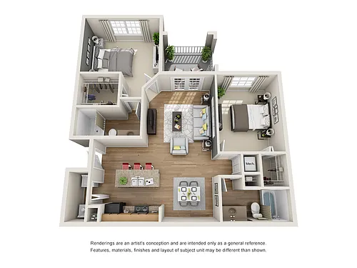 Floor plan 2x2 Patio