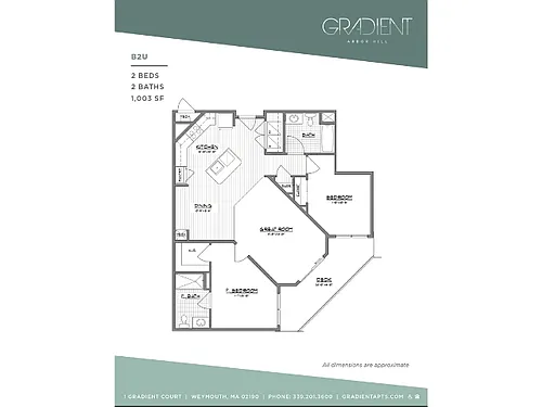 Floor plan B2U