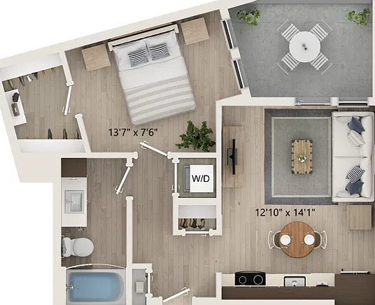 A1 Floor Plan - 2D A1 Floor Plan - 2D